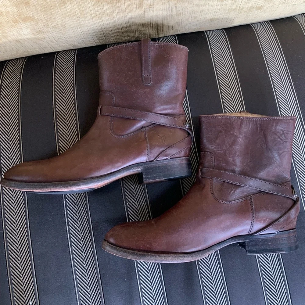 Frye Lindsey Shortboot Sz 7B - Picture 4 of 7